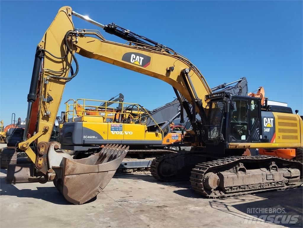 CAT 340F Crawler excavators