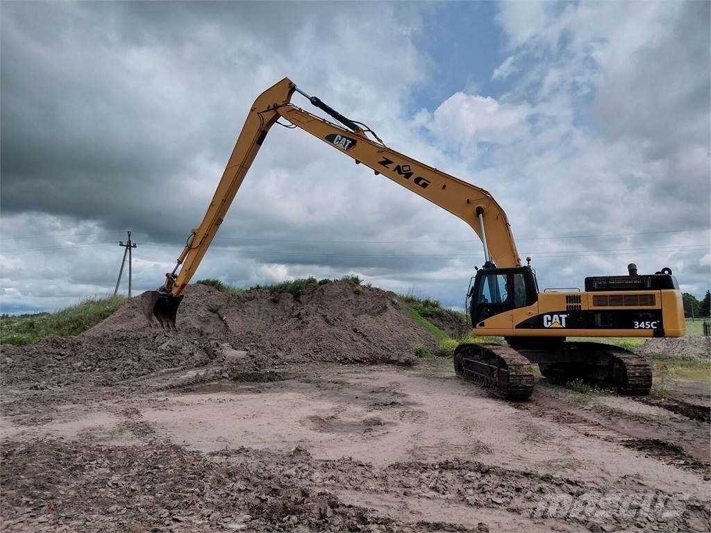 CAT 345C Crawler excavators