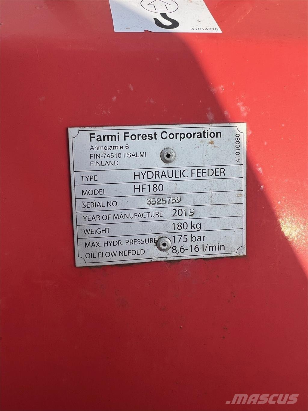 Farmi CH182 FLISHUGG Wood splitters and cutters