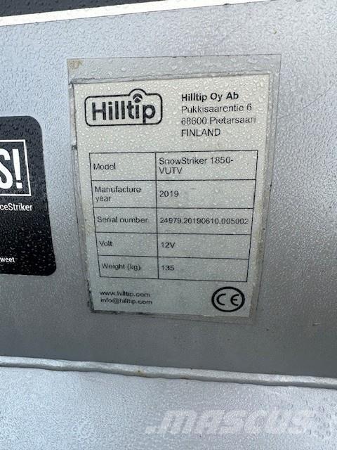 Hilltip 1850 VIKPLOG Snow blades and plows