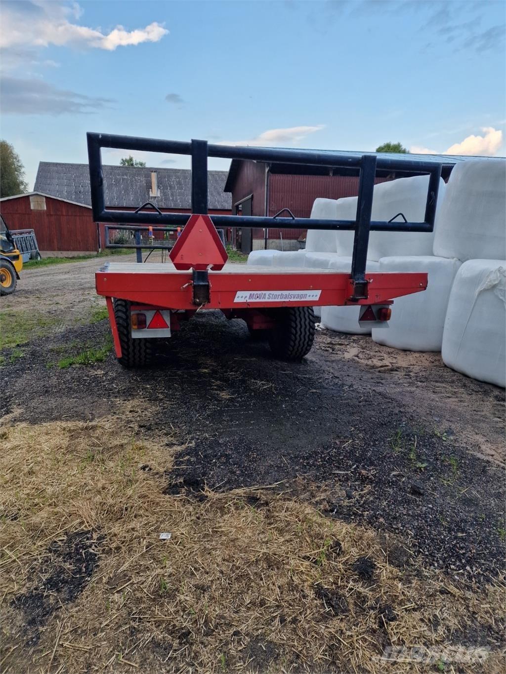 Mova 10T BALKÄRRA Bale trailers
