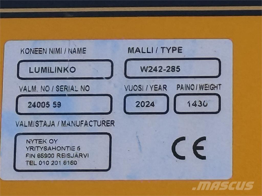  W285 Snöslunga Other road and snow machines