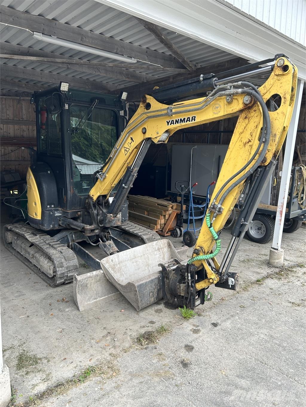 Yanmar VIO 38 GRÄVARE Wheel loaders