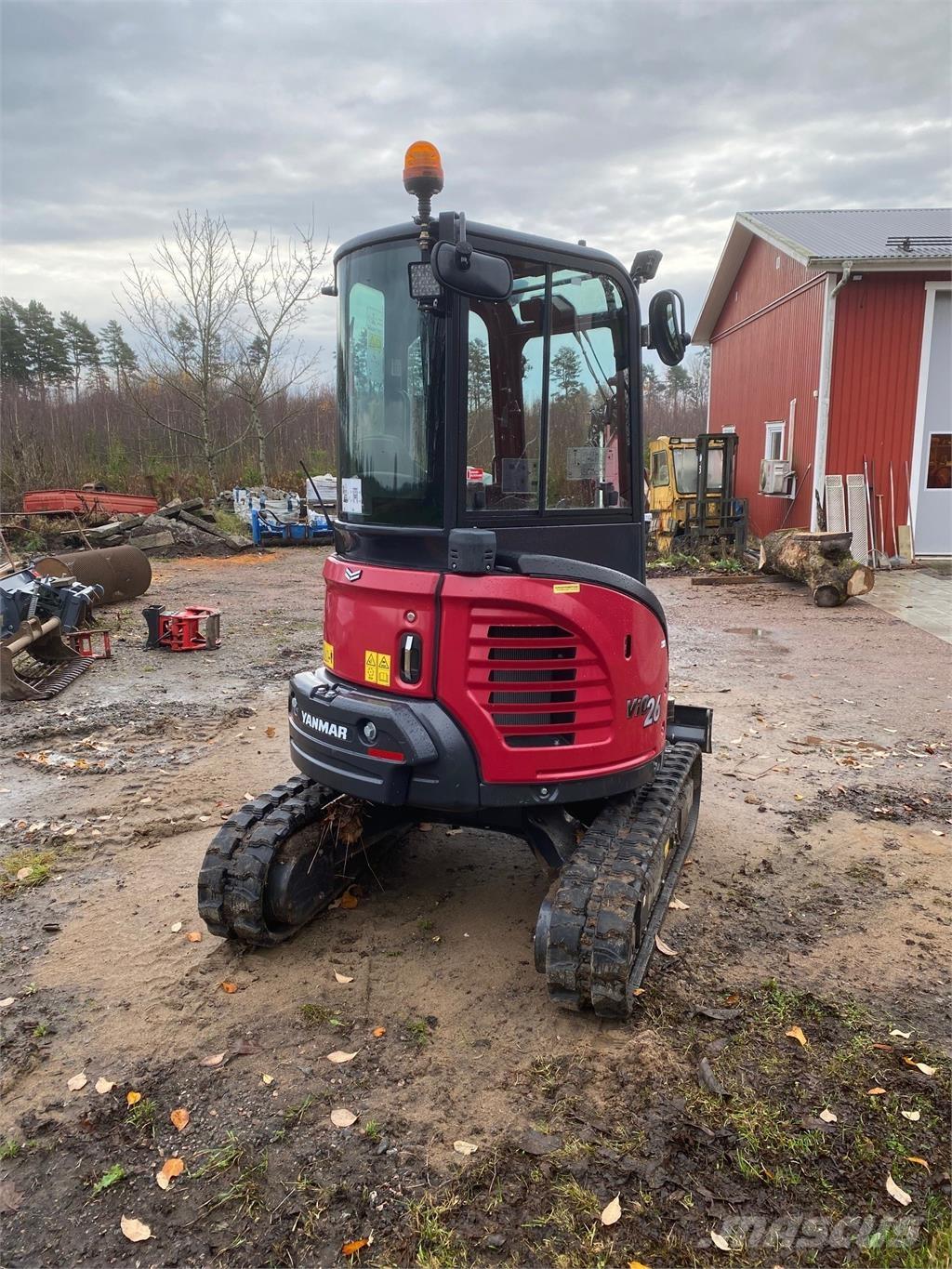 Yanmar VIO26 GRÄVARE Wheel loaders