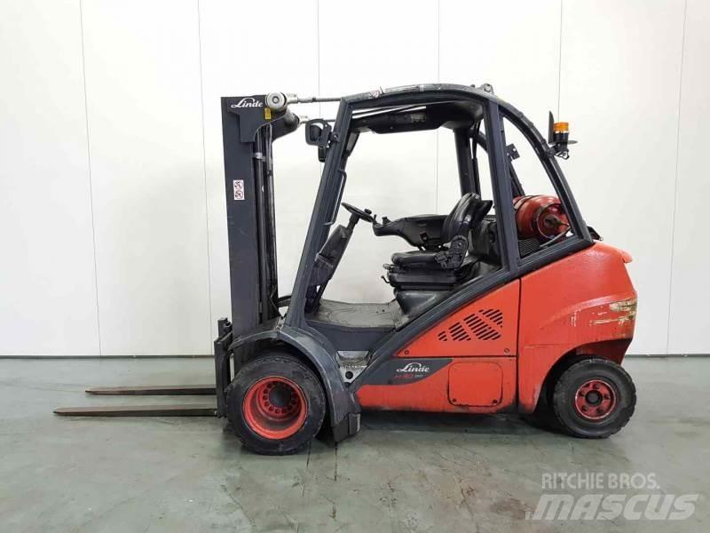 Linde H30T-02 TWIN WHEEL LPG trucks