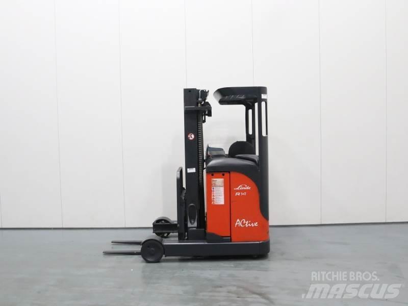 Linde R14S Reach truck