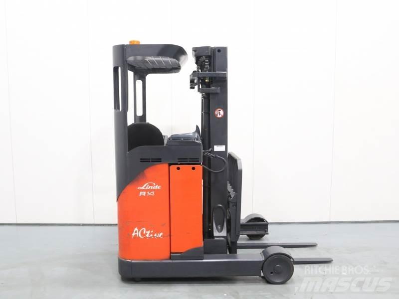Linde R14S Reach truck