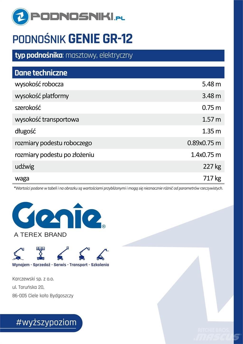Genie GS-4047 Scissor lifts