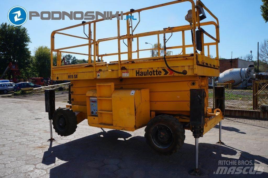Haulotte H15SX Scissor lifts
