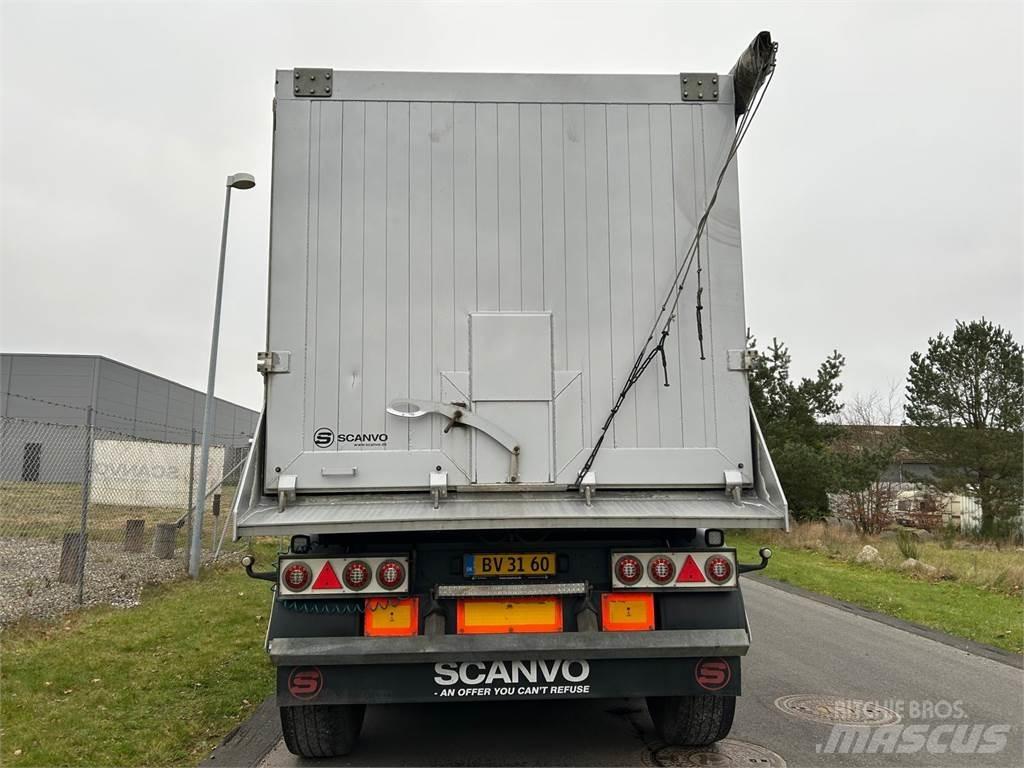 AMT 4-aks 60m3 Tipper semi-trailers