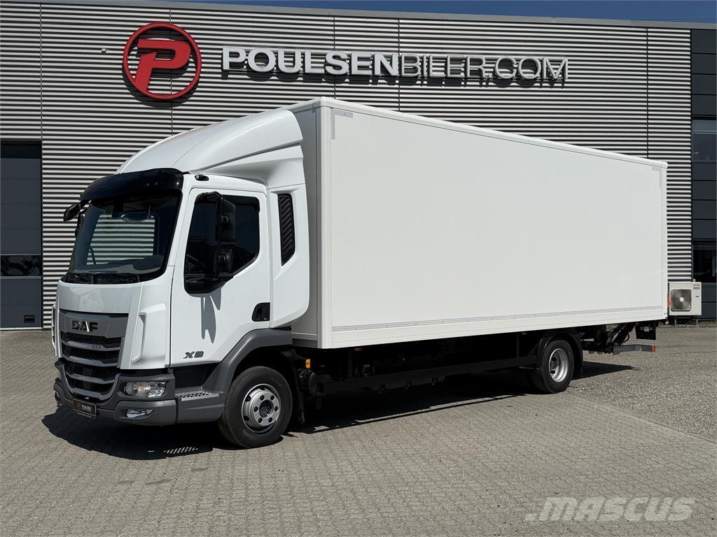 DAF XB 230 m. lift Box trucks