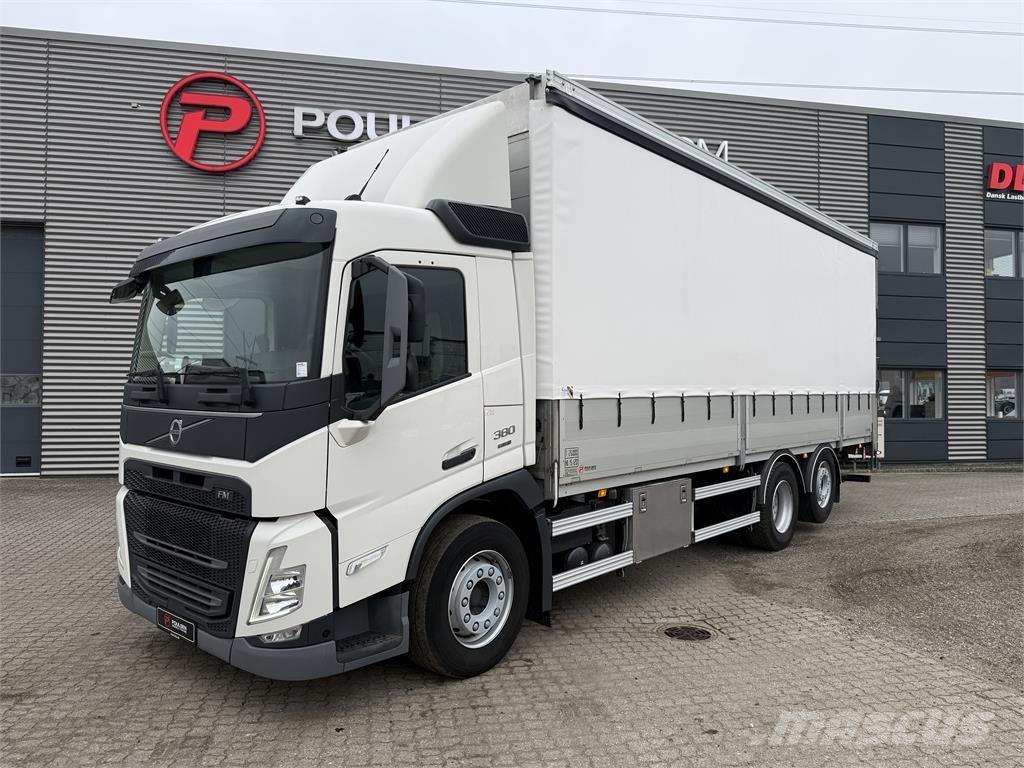 Volvo FM380 6x2*4 Curtain sider trucks