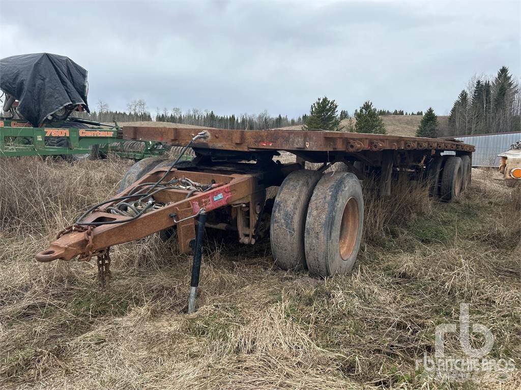  28 ft T/A Flatbed/Dropside semi-trailers