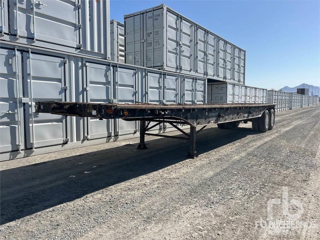  38 ft T/A Flatbed/Dropside semi-trailers
