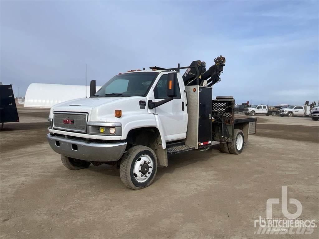 GMC 5500 Truck mounted cranes