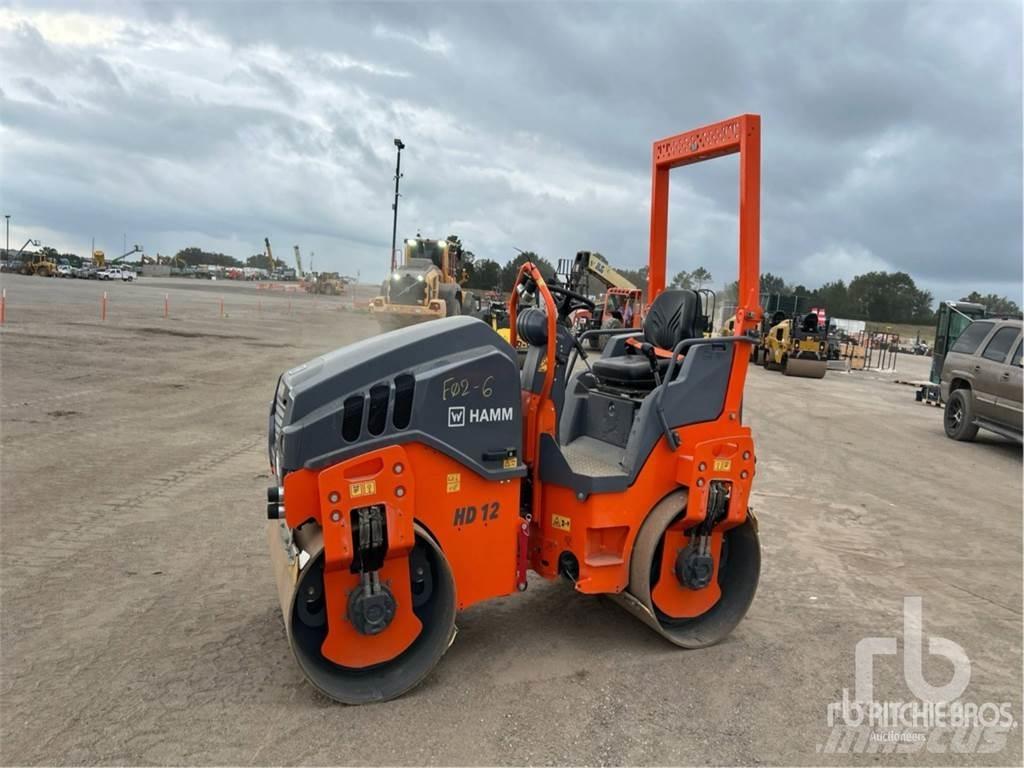 Hamm HD12VV Twin drum rollers