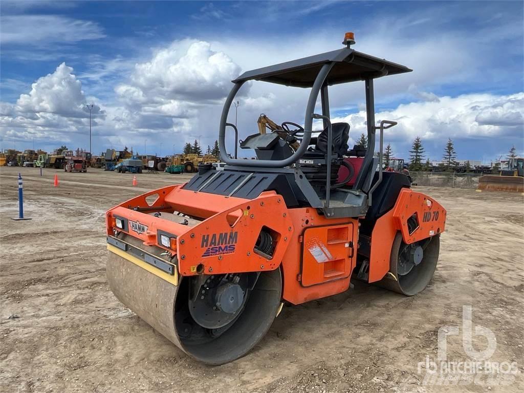 Hamm HD70 Twin drum rollers