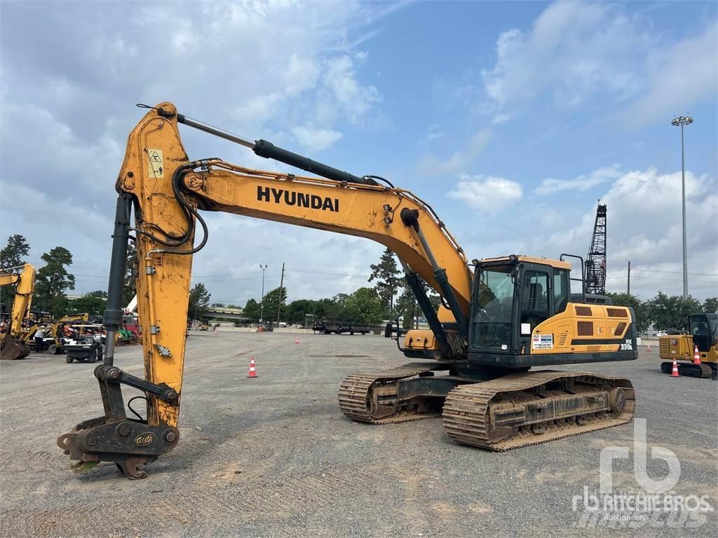 Hyundai HX330L Crawler excavators
