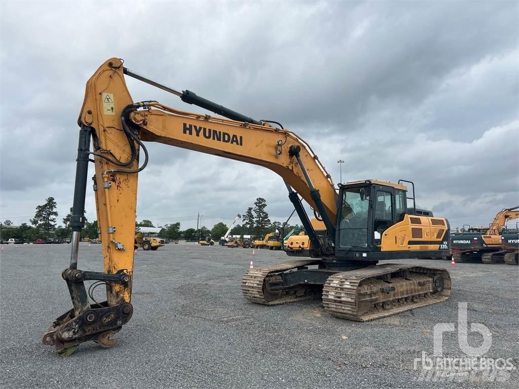 Hyundai HX330L Crawler excavators