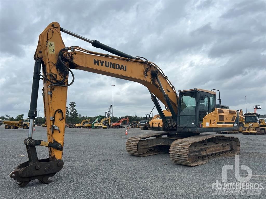 Hyundai HX330L Crawler excavators