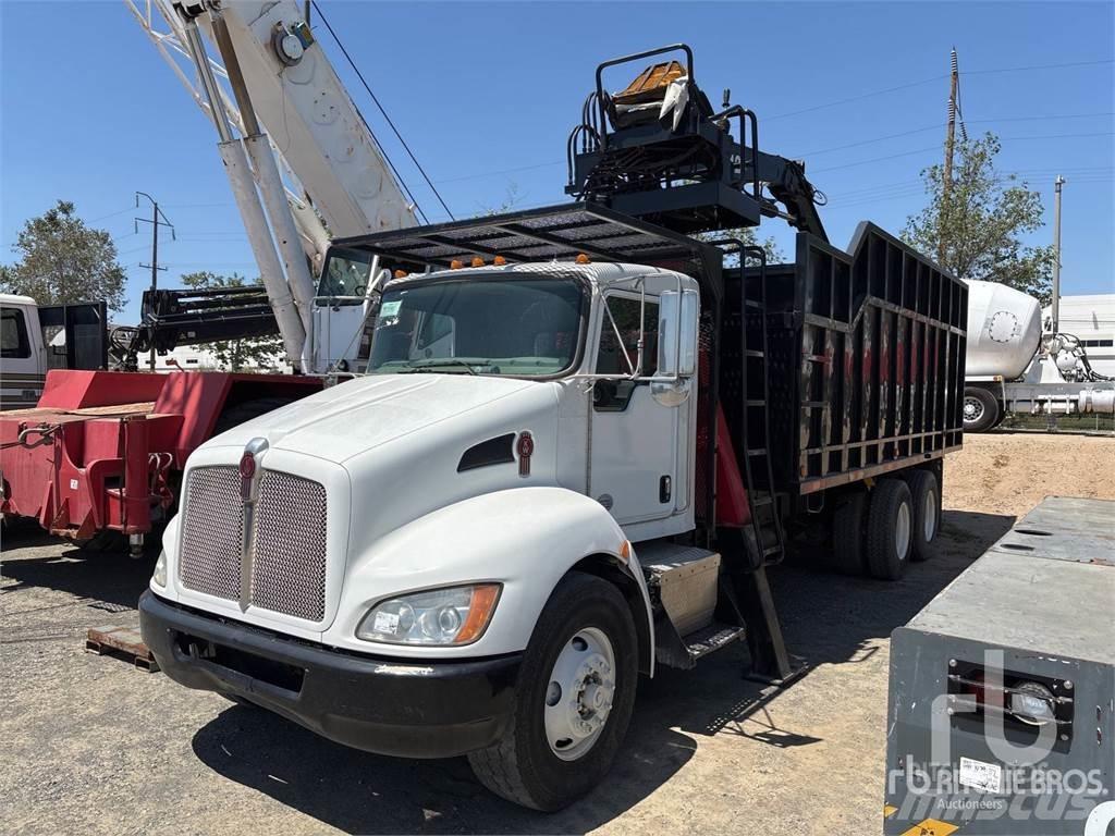 Kenworth T370 Truck mounted cranes