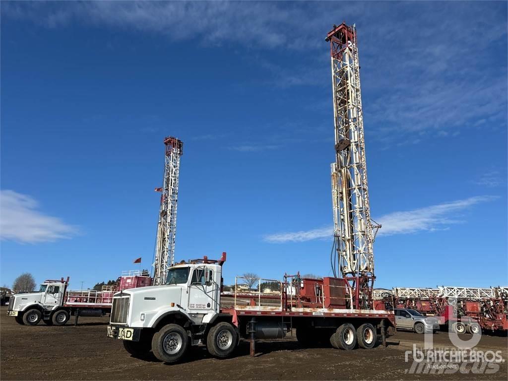 Kenworth T800 Truck mounted drill rig