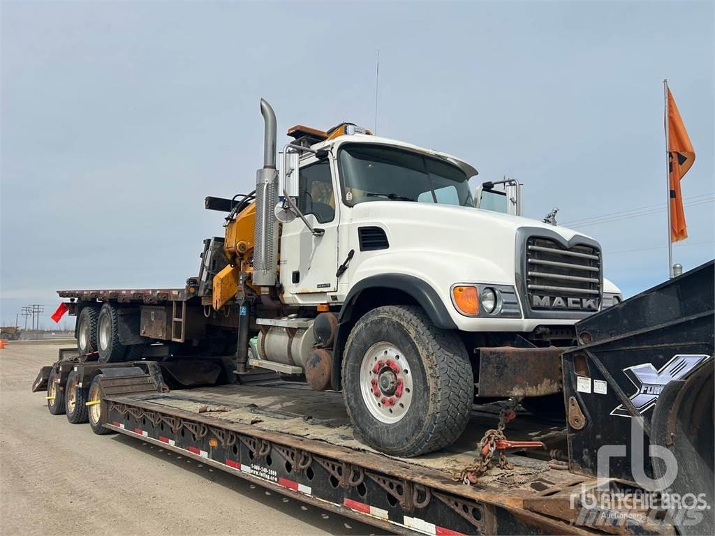 Mack CV713 Truck mounted cranes