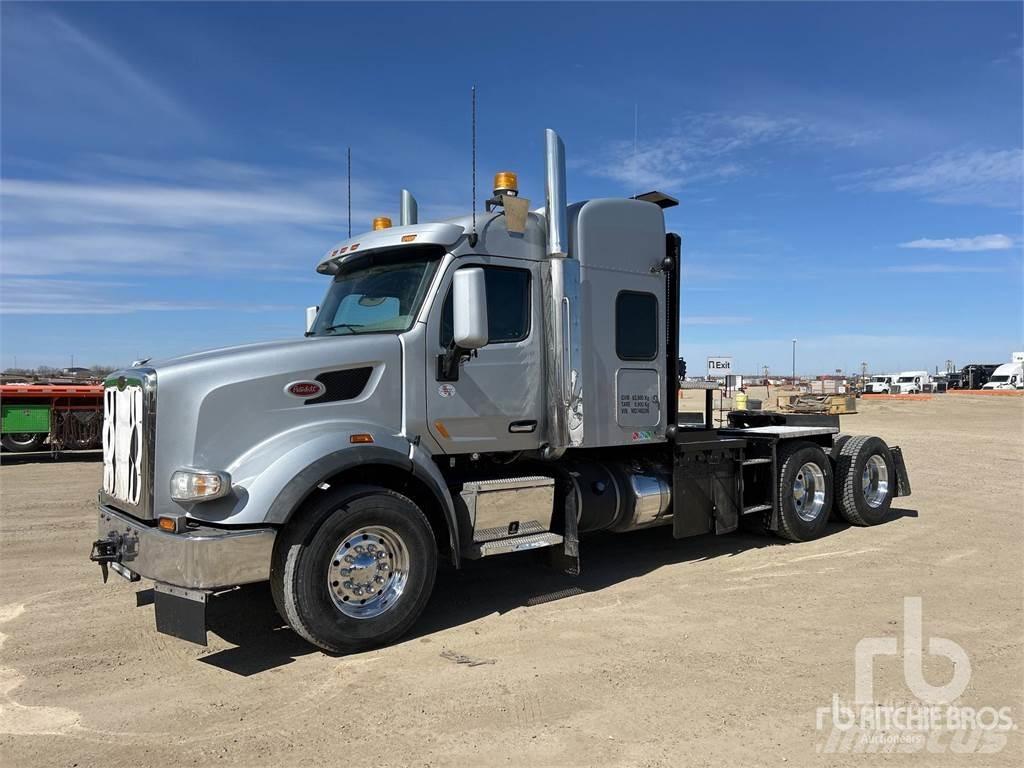 Peterbilt 567 Beavertail Flatbed / winch trucks