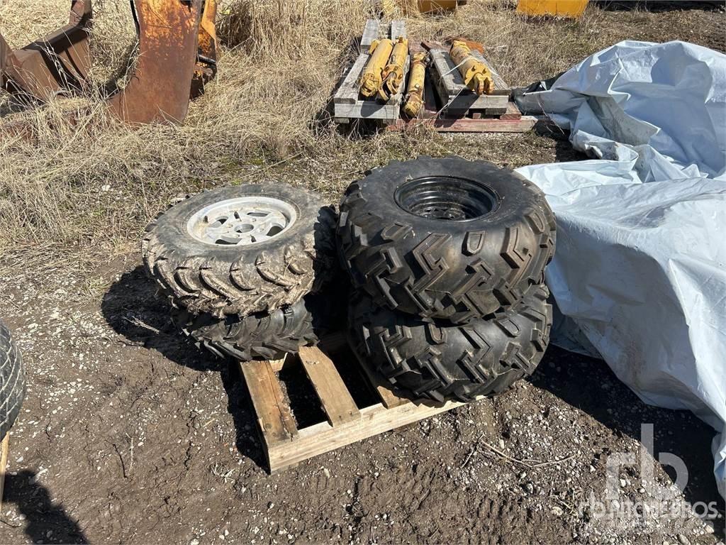  Quantity of (4) Tyres, wheels and rims