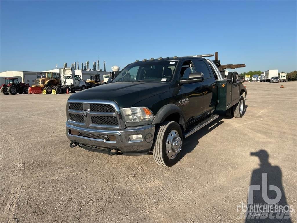 RAM 5500 Beavertail Flatbed / winch trucks