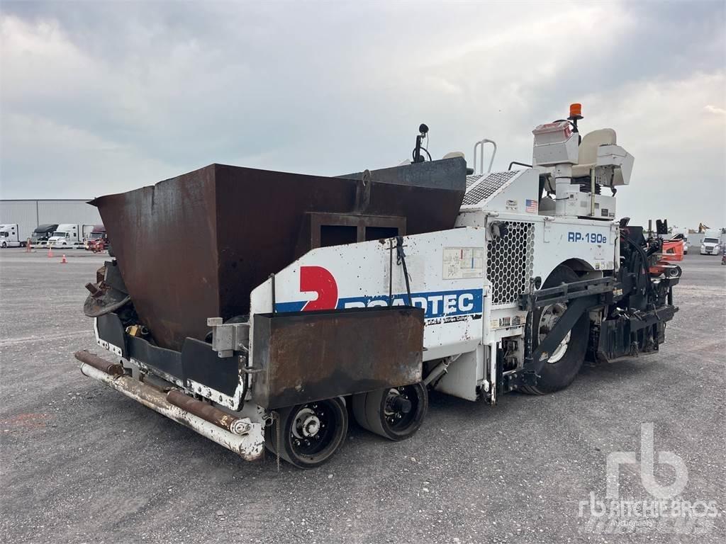 Roadtec RP190E Asphalt pavers
