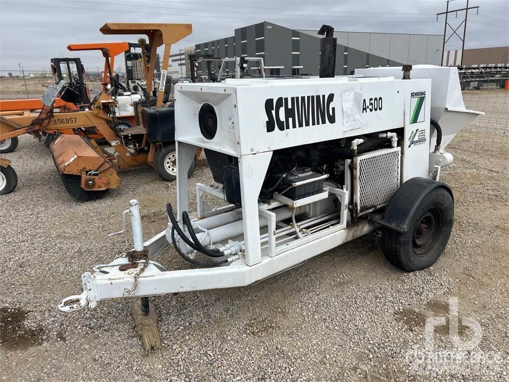 Schwing BPA500 Waterpumps