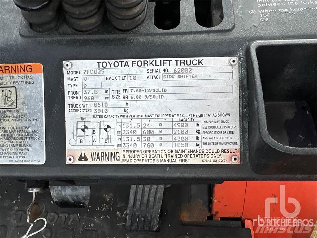 Toyota 7FDU25 Diesel trucks