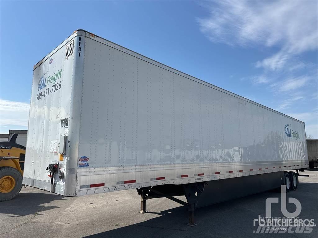Utility VS2DX Box semi-trailers