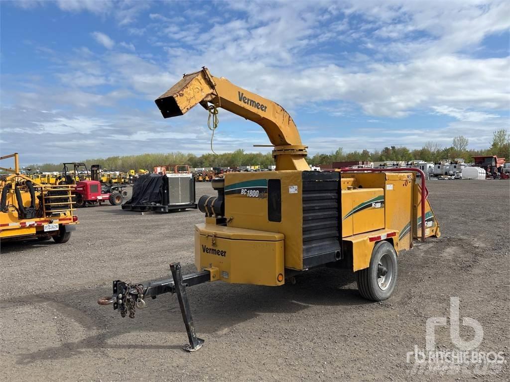 Vermeer BC1800 Wood chippers