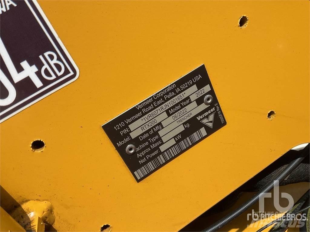 Vermeer RTX200 Trenchers