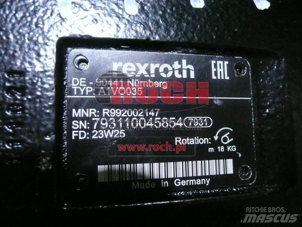 Rexroth L A1VO035 Hydraulics
