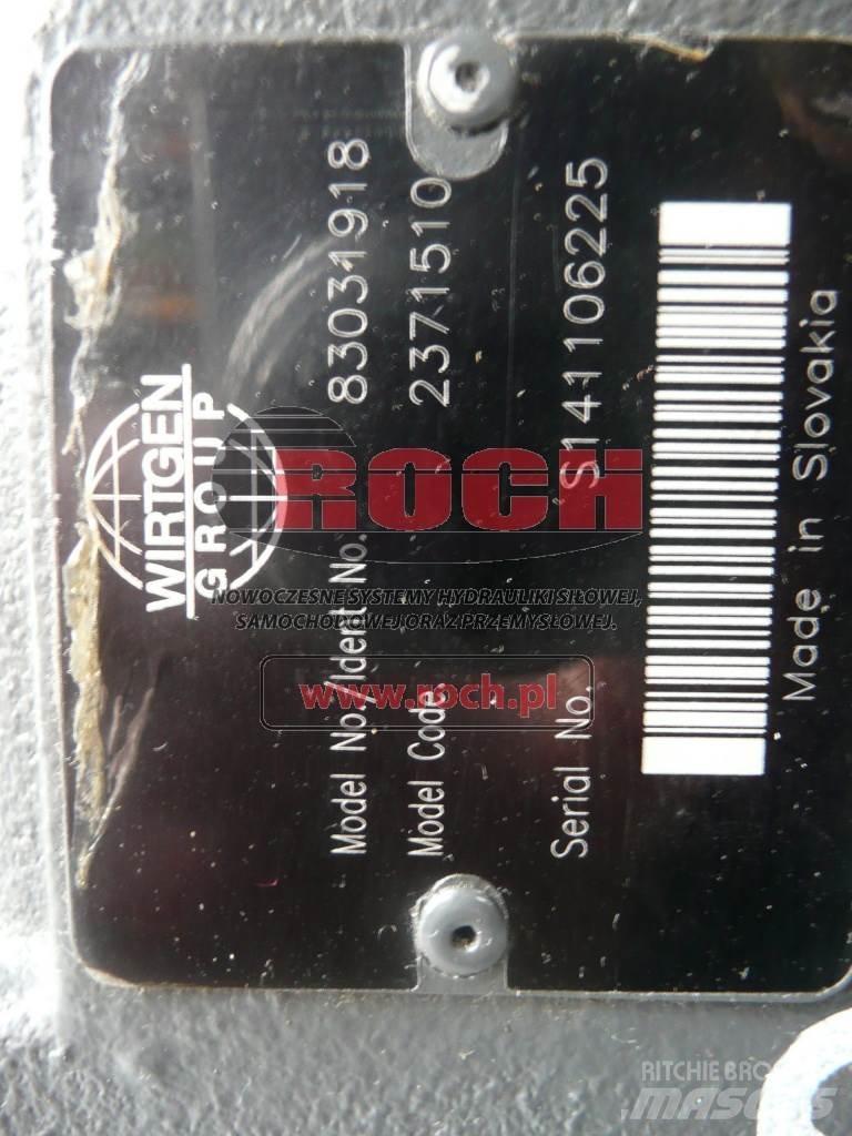 Wirtgen 83031918 2371510 Hydraulics