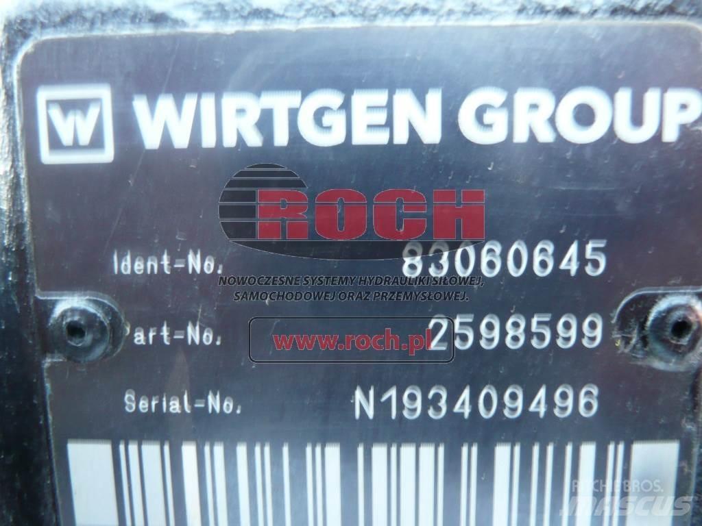 Wirtgen 83060645 2598599 Hydraulics