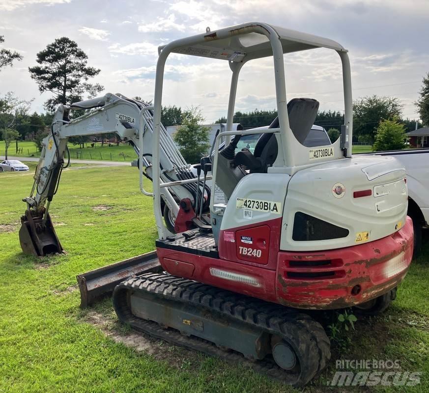 Takeuchi TB240 Mini excavators  7t - 12t