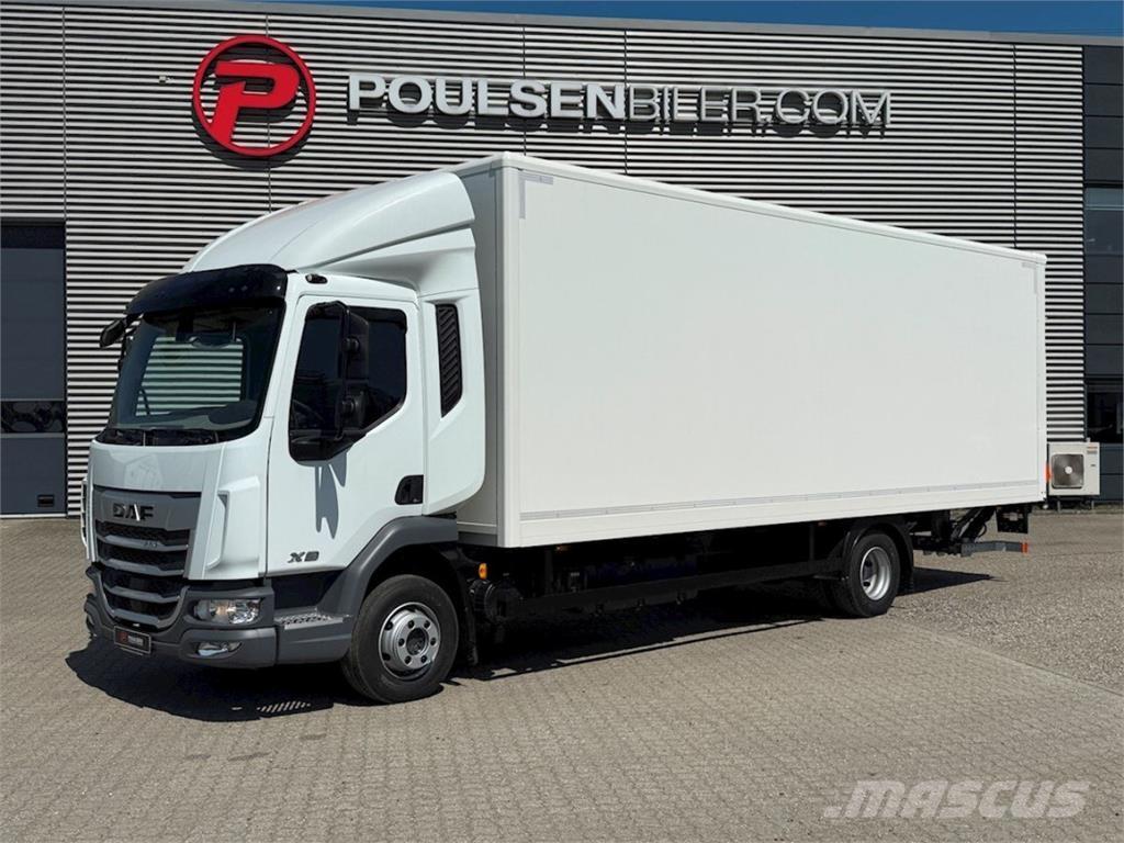 DAF XB230 med lift Box trucks