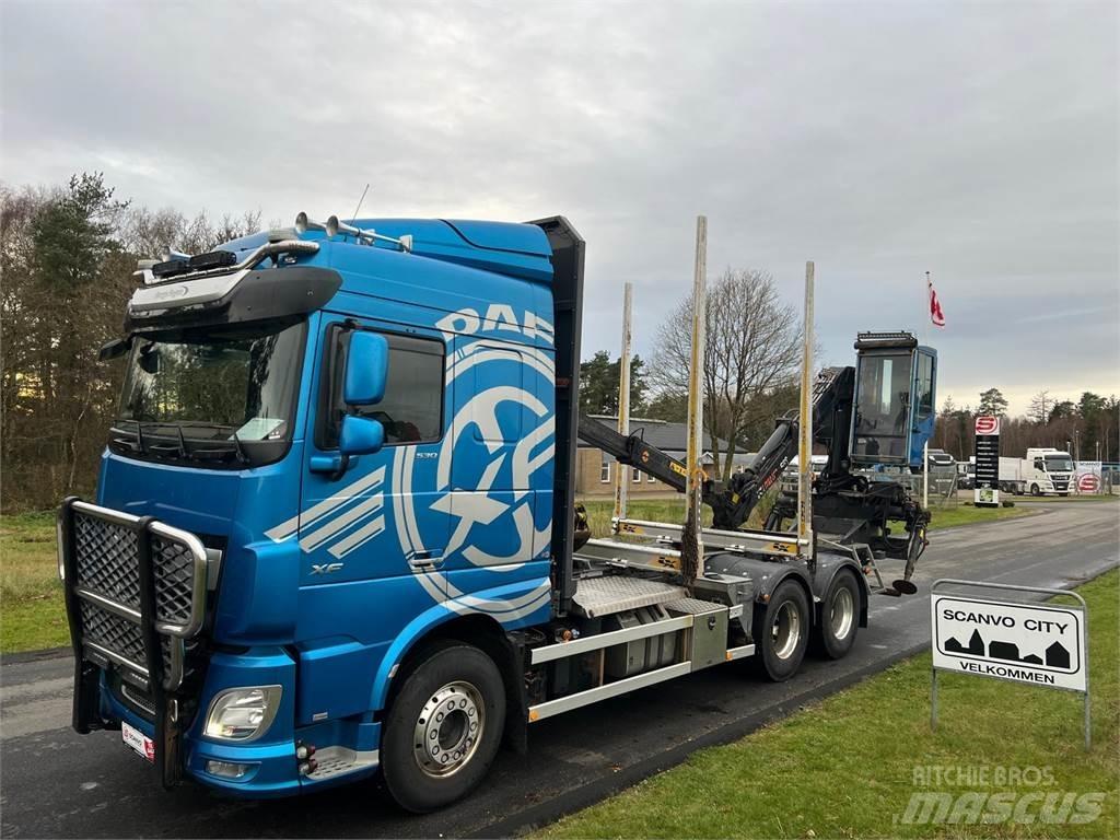 DAF XF530 FAT 6x4 Timber trucks