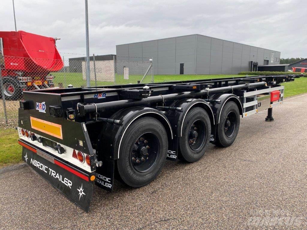 HRD 3-aks 20 + 30 ADR Container semi-trailers