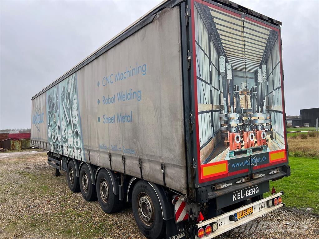 Kel-Berg 13,6 mtr Curtain sider semi-trailers