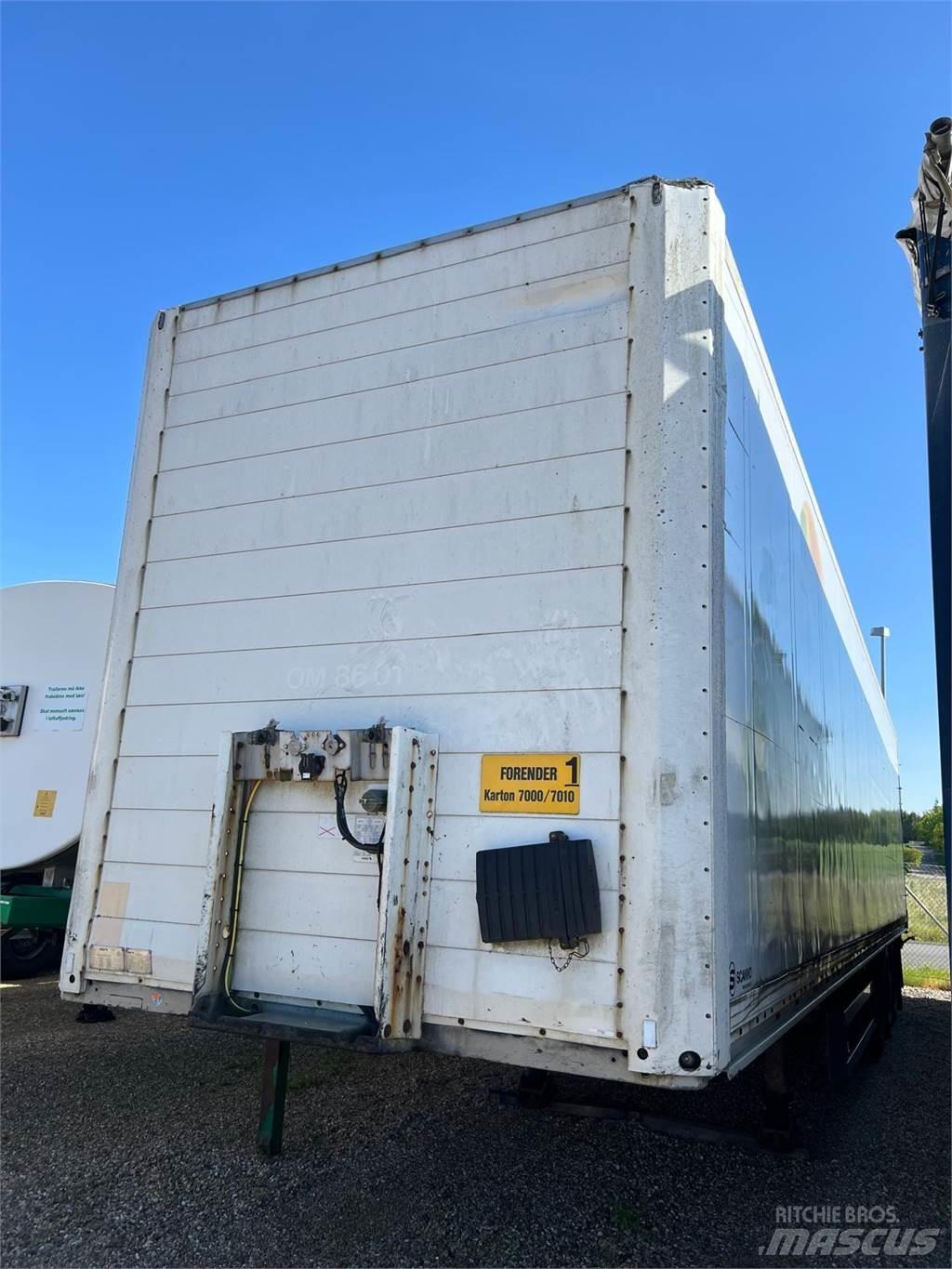 Schmitz 13,6 mtr boks Box semi-trailers