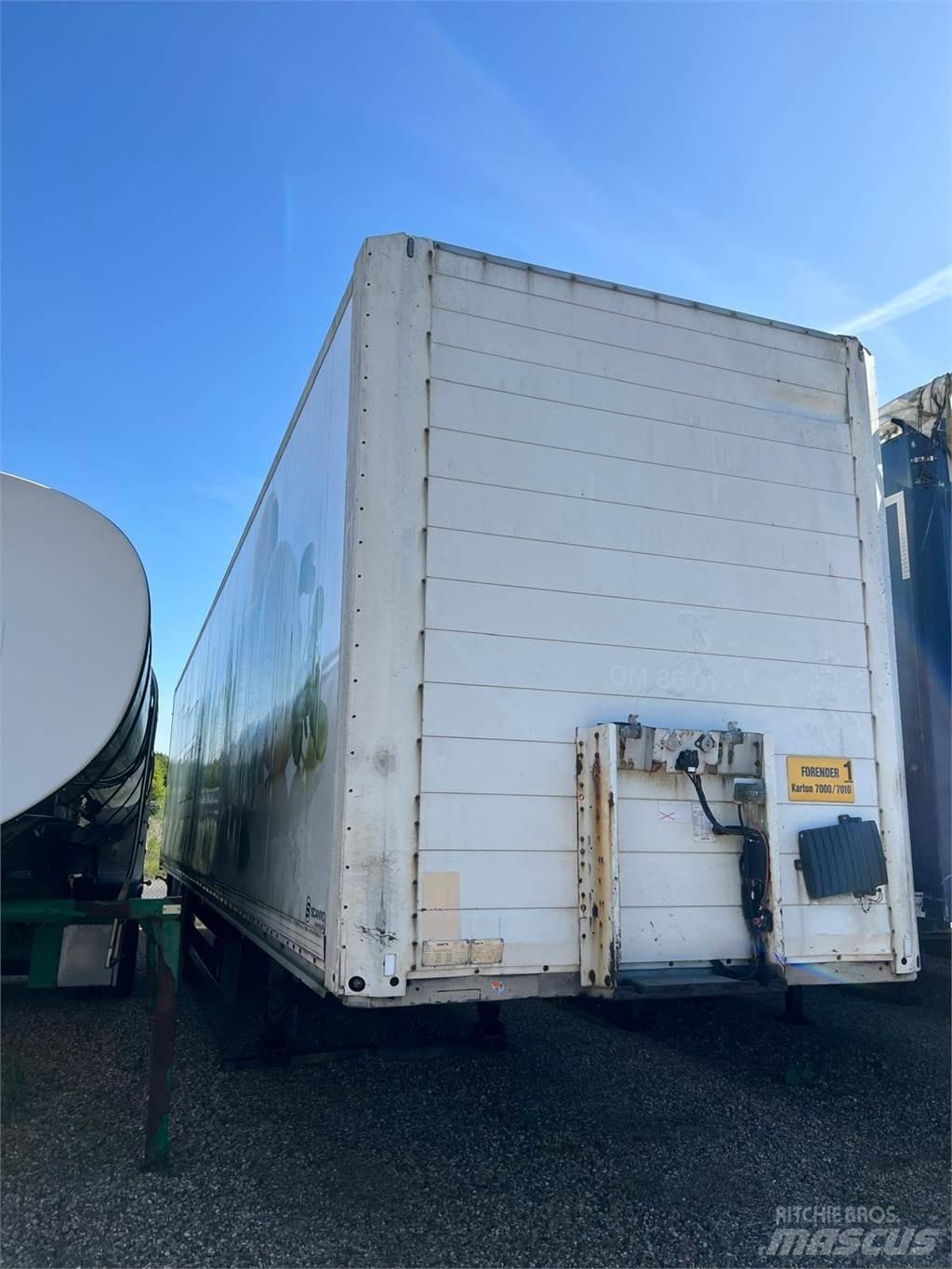 Schmitz 13,6 mtr boks Box semi-trailers