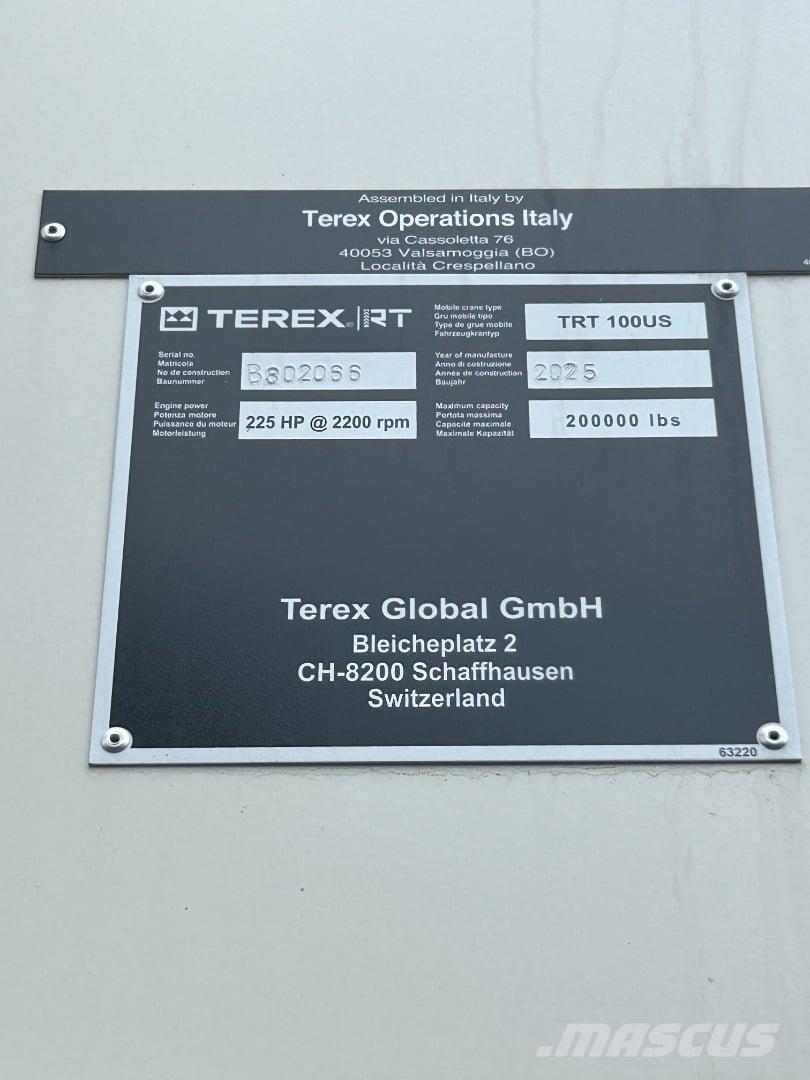 Terex  Rough terrain cranes