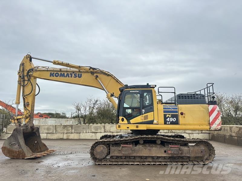 Komatsu PC490 LC-10 Crawler excavators