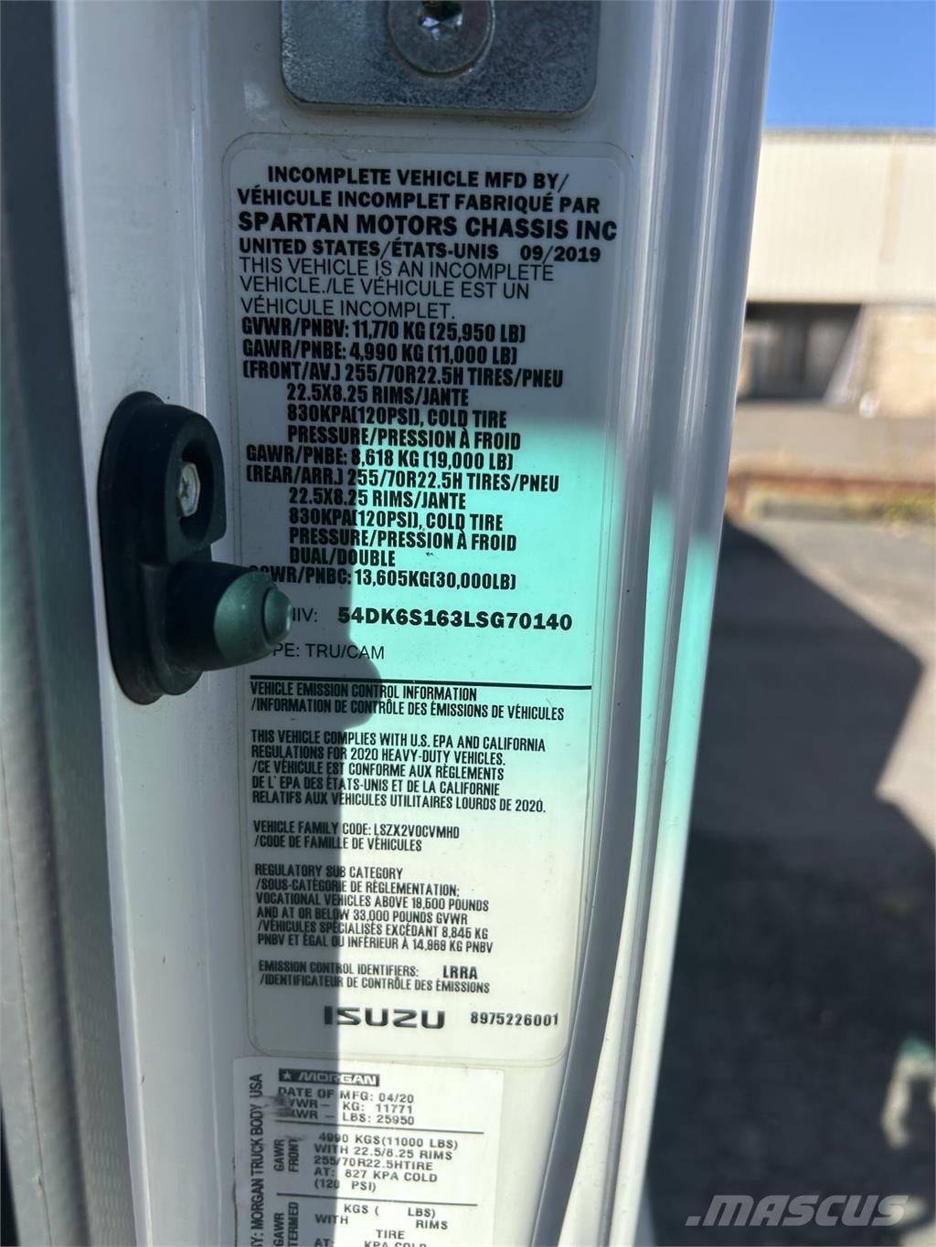 Isuzu FTR Box trucks