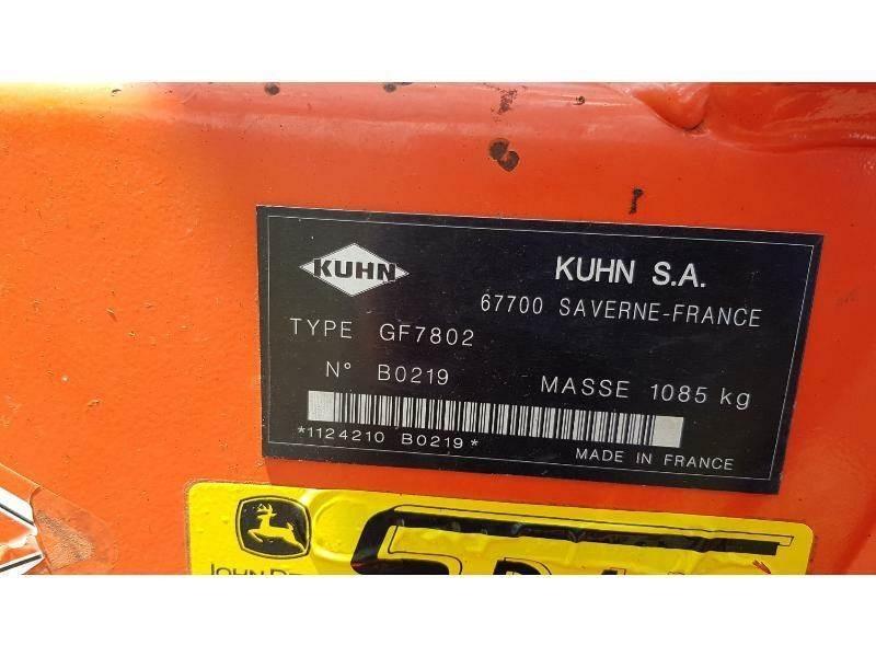 Kuhn GF7802 Rakes and tedders